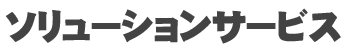 ソリューションサービス